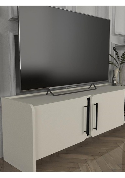Venera Tv Sehpası Kumtaşı - Senkronsiyah 150 Cm Safir