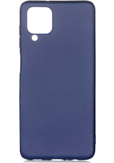 Samsung Uyumlu Galaxy A12 Kılıf Zore Premier Silikon Kapak Lacivert