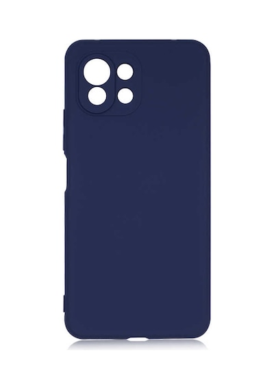 Noktaks - Mi 11 Lite Uyumlu - Kılıf İçi Kadife Koruyucu Mara Lansman Kapak - T17687 - Lacivert Lacivert