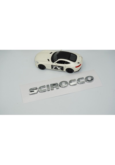 Dk Tuning Vw Volkswagen Scirocco Mk3 Bagaj Krom Yazı Logo Arma -