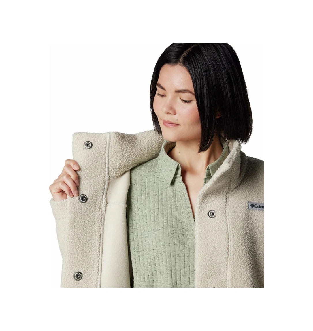 Columbia Panorama Long Jacket Bej Kadın Outdoor Polar Ceket Al1333 Bej