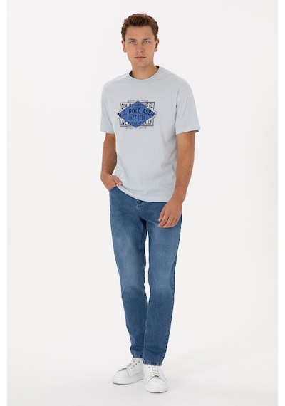 U.S. Polo Assn. U.s. Polo Assn. Erkek Açık Mavi Tişört 50324811-vr003 Acık Mavı