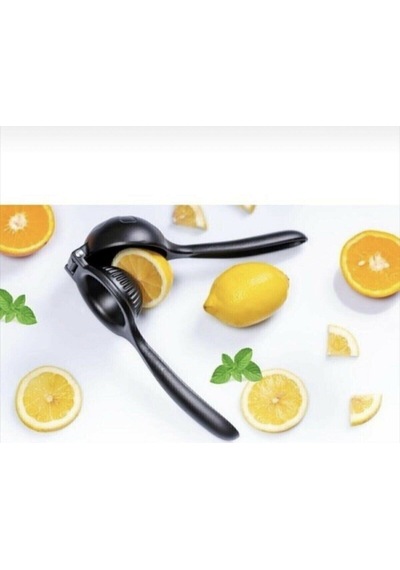 Mimoza Döküm Limon Ve Narenciye Sıkacağı Mat Siyah Döküm Diğer
