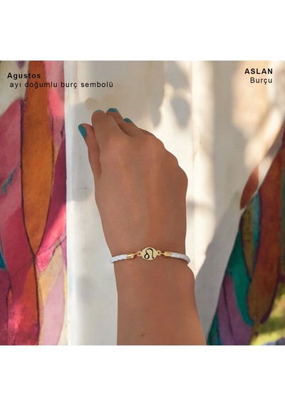 Oval Motifli Hakiki Derili 14 Ayar Altın Plakalı Bayanlara Ağustos Ayına Özel Bileklik-314ay-beyaz Altın Oval Motifli Hakiki Derili 14 Ayar Altın Plakalı Bayanlara Ağustos Ayına Özel Bileklik-314ay-beyaz Altın