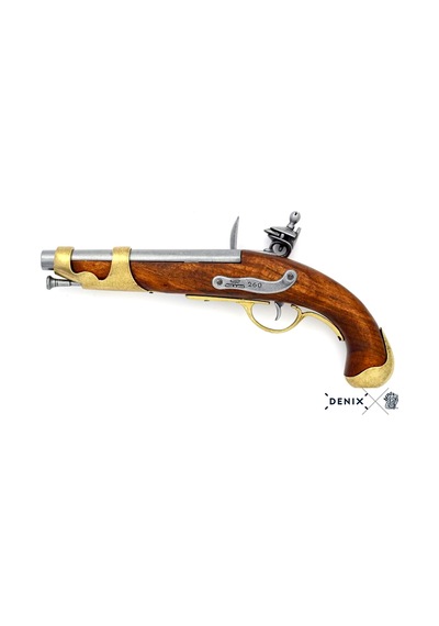 Denix Dekoratif Süvari Tabancası 35 Cm, Fransa 1806