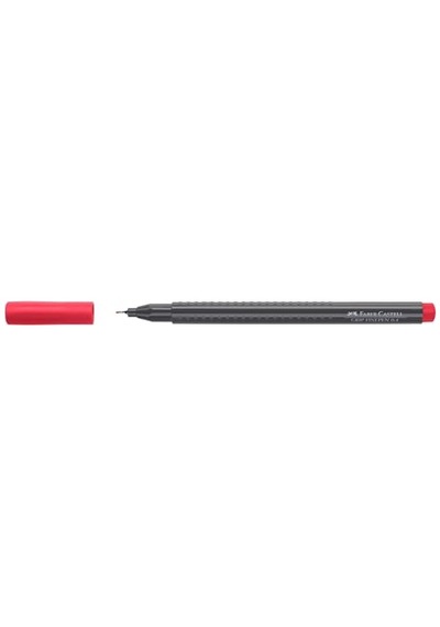 Ayrex Faber-castell Grip Finepen İnce Keçe Uçlu Kalem Seti, 10'lu, Ofis Ve Günlük Kullanım, 0.4 Mm Hassas Uç, Met