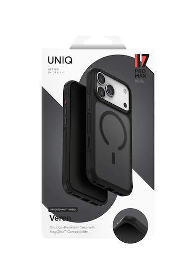 Apple Uyumlu iPhone 17 Pro Max Kılıf Veren Serisi Buzlu Transparan Hassas Ve Şık Tonlama Koruyucu Magsafe Kapak Siyah Apple Uyumlu iPhone 17 Pro Max Kılıf Veren Serisi Buzlu Transparan Hassas Ve Şık Tonlama Koruyucu Magsafe Kapak Siyah