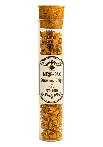 Perlotus Meşe Ağacı Viski Tütsüleme Talaşı 5 Gr Cam Mantar Kapaklı Tüpte Diğer