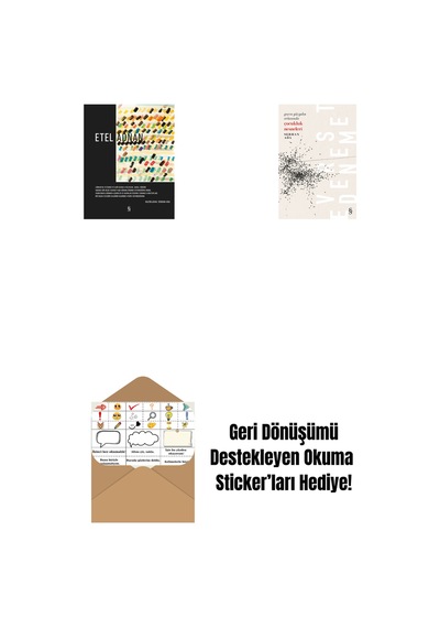 Etel Adnan Ciltli + Geçen Yüzyılın Ortasında Çocukluk Nesneleri + Okuma Sticker'ları