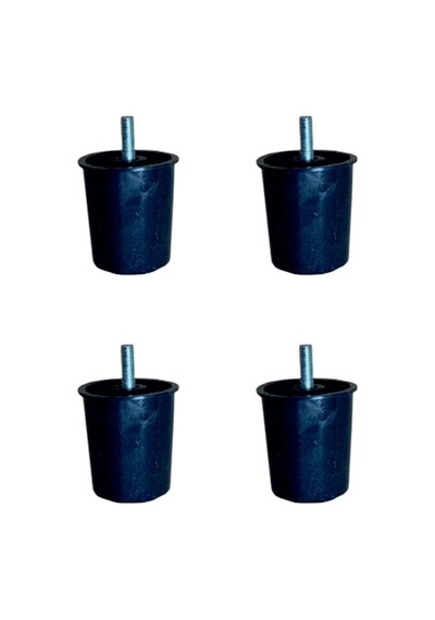 Baza Plastik Ayak - 58mm - Siyah M.3/8 Hks277 - 4 Adet Hmngoxxtptprp Diğer