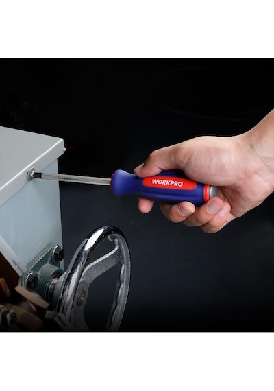 Workpro Wp202533 1/4' 3/8 1/2' 123 Parça Cr-v Metrik Ağır Hizmet Lokma Ve Kombine Anahtar Takımı