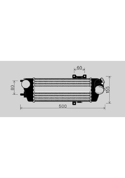 MOBIS 282712A600 INTERCOOLER ARA SOĞUTUCU i30 ELANTRA 06-