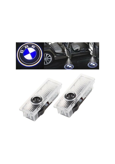 Bmw Universal Kapı Altı Hayalet Logo Lazer Led