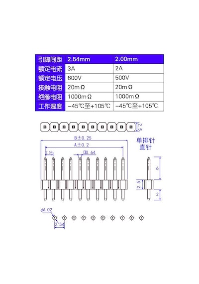 30 Adet 40 Pin Erkek Header Seti 6 Renkli 2.54mm Kırılabilir