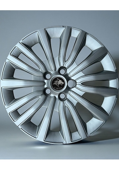 Jant Kapağı Kırılmaz 15" Egea 5 Bijon Model 1 Adet Amblem Hediyeli Easy Model