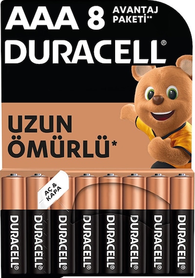 Alkalin Aaa İnce Pil 6+2 Adet 3 Adet
