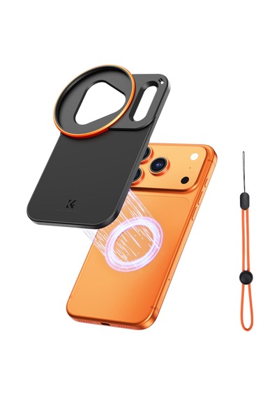 K&f Concept İphone 17 Pro Ve 58 Mm Dişli Filtrelerle Uyumlu, İphone Filtre Montajı Filtre Dahil Değildir