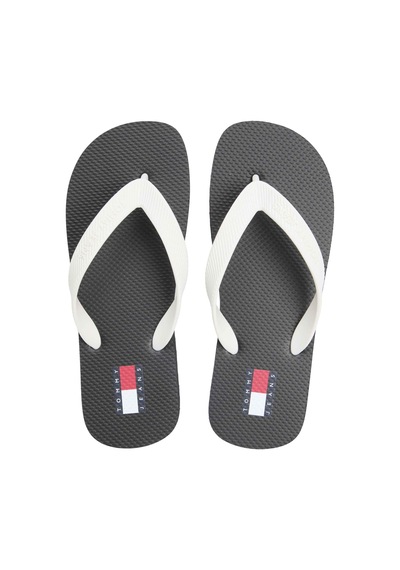 Tommy Hilfiger Kadın Marka Logolu Günlük Kullanıma Uygun Siyah Terlik En0en02979 0gj