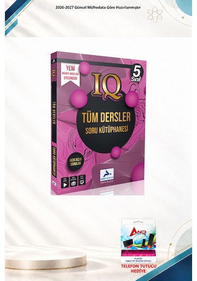 2026-2027 Paraf Yayınları 5. Sınıf Iq Tüm Dersler Soru Kütüphanesi
