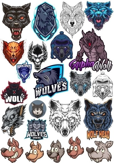 Kurt Wolfs Sticker Set-2 17 Parça Telefon, Tablet, Defter, Laptop Sticker