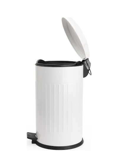 Living Vintage Çöp Kovası - Beyaz - 16 Lt Diğer