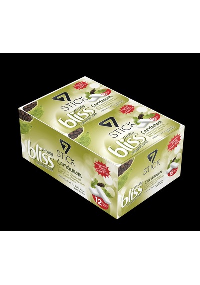 7stıck Sekersız Cardamom Aromalı Blıster Sakız 9 Pcs 12adet