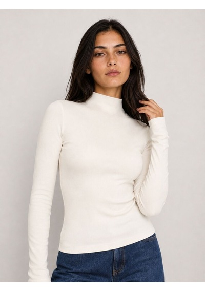 Loft Slim Fit Kadın Bluz U.kol Lf2043775 Q1.v1 Ekru