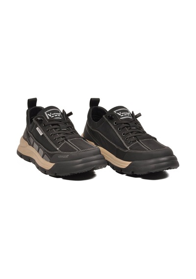 Voyager Siyah Nefes Alan Memory Foam Erkek Günlük Spor Ayakkabı Hafif Fileli Sneaker E332 M