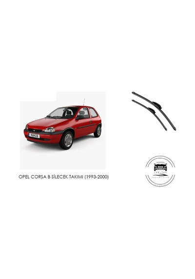 Corsa B ön cam  Silecek seti (1993-2000) arası