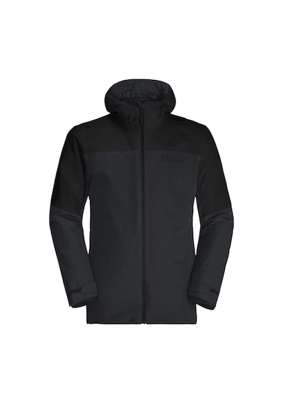 Jack Wolfskin Glaabach 3ın1 Jacket Mont Black Siyah