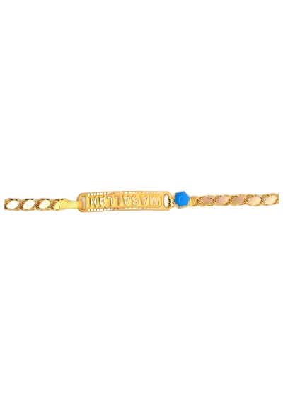 Cigold Taşlı Çocuk Bileklik 14 Ayar Altın 1.75 Gr Oa-c11203029249 Renkli Çok Renkli