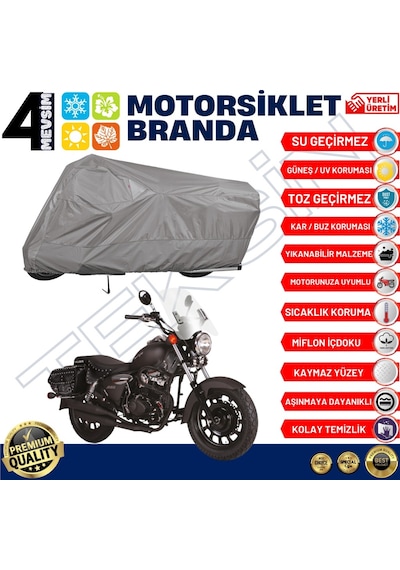 Kuba Superlight 200 Motosiklet Brandası Motor Branda (528280936)