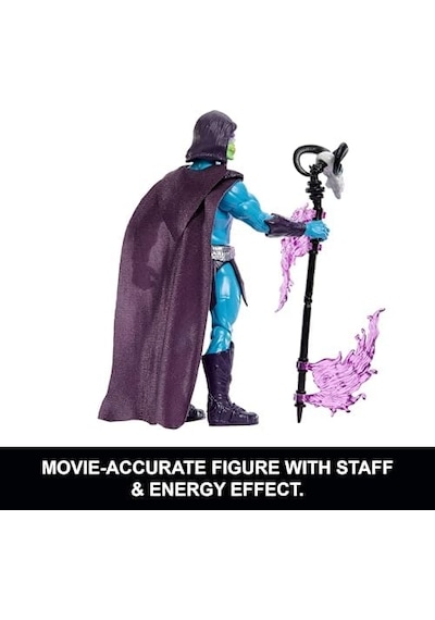 Masters Of The Universe İskelet Asası İle Özel İskeletor Aksiyon Figürü
