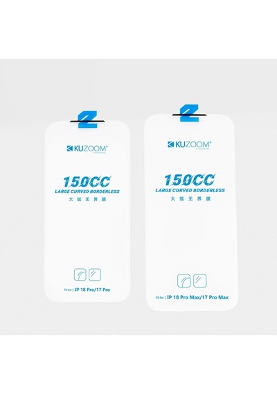 No Black Border Apple iPhone 15 Pro / 15 / 16 Uyumlu Ekran Koruyucu Şeffaf Cam Cep Koruması Cihaz Parçası