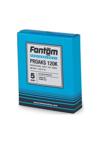 Fantom Proaks 600k Kağıt Toz Torbası 5'li