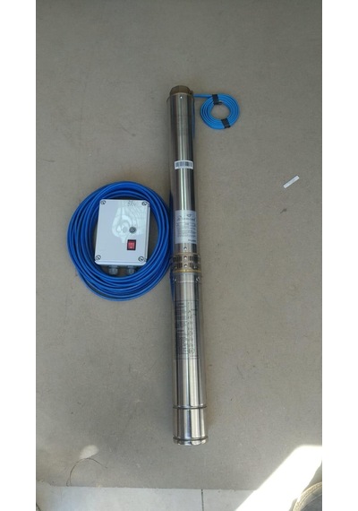 4sdm2/11 0,75hp Alarko Monofaze 45 Mt Kablolu Ve Panolu Takım Dalgıç Pompa