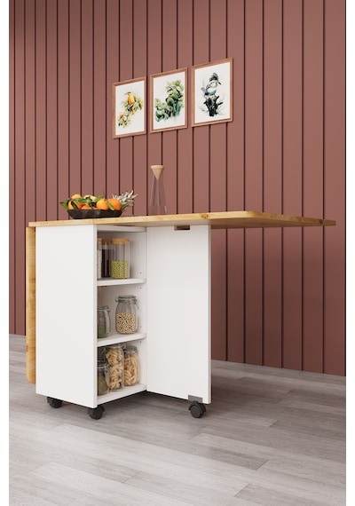 Lüks Katlanır Mutfak Yemek Masası %100 MDF Pratik Çekmeceli Çalışma Masası KM02 Lüks Katlanır Mutfak Yemek Masası %100 MDF Pratik Çekmeceli Çalışma Masası KM02