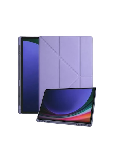 Newface Samsung Galaxy Tab A11 Kalemlikli Mars Tablet Kılıfı - Lila