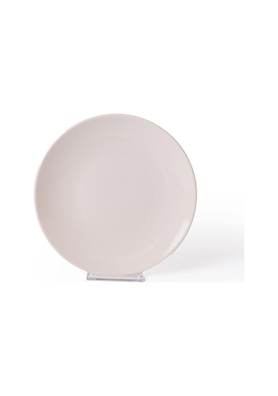 Keramika Krem Ege Pasta Tabağı 20 Cm 4 Adet 036