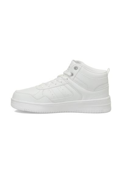 Kinetix Lowner Pu Hı 5pr Beyaz Unisex High Sneaker Beyaz-a Grı
