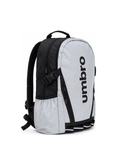 Umbro Yuki Backpack Gri Su İtici, Reflektörlü Spor Sırt Çantası, Okul Çantası - Tt0022