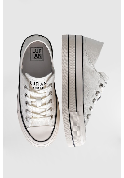 Lufian Pamela Kadın Sneaker Ayakkabı Beyaz Beyaz 121230091100500
