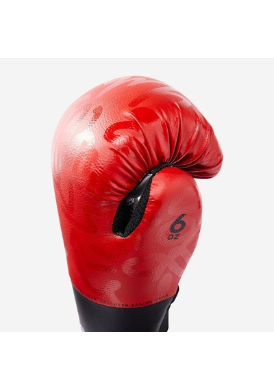 Domyos Çocuk Boks Eldiveni - Kırmızı 6 Oz
