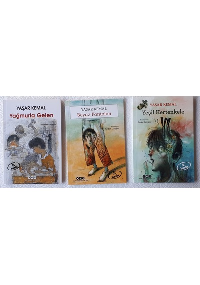 Yaşar Kemal 4-5.Sınıf Seviye Yeşil Kertenkele+Beyaz Pantolon+Yag