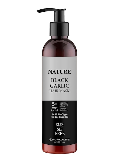 Huncalife Nature Siyah Sarımsaklı Saç Maskesi 250 ML