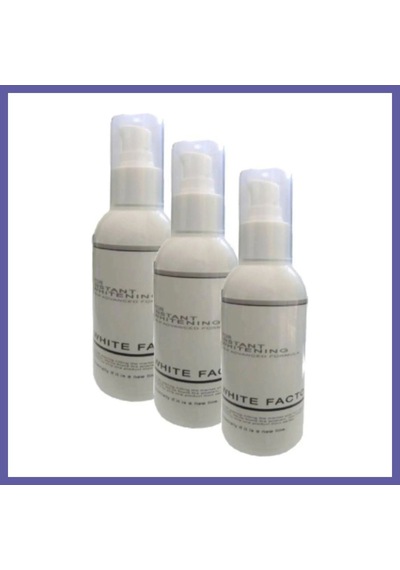 Bezos White Factor For Instant Whitening Cilt Bakım Kremi 120 Ml Krem X 3 Ad Nıda