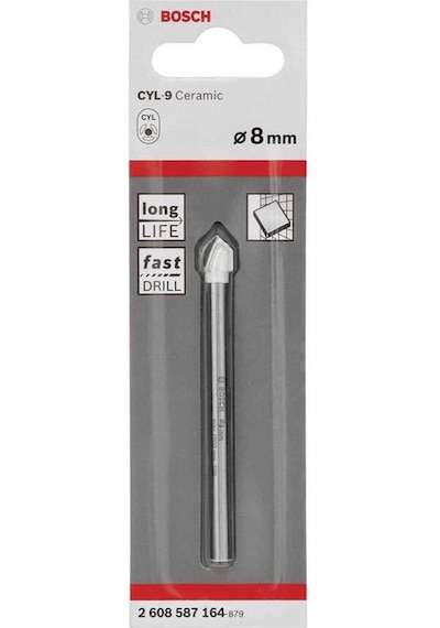 Bosch cyl-9 Serisi Seramik Matkap Ucu 8*80 mm-2608587164