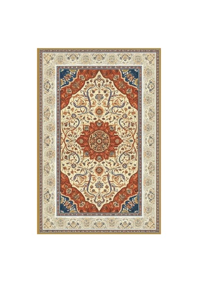Kartela Halı Pers Halı Jüt Taban Dokuma Halı - 180 X 270 Cm Çok Renkli