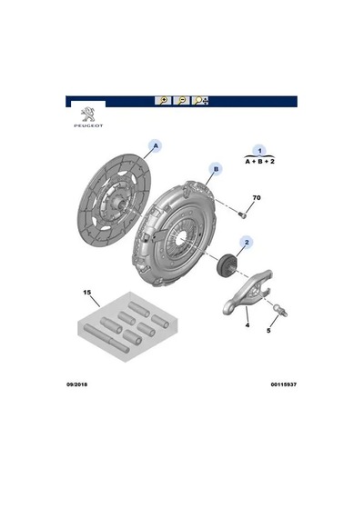 Debriyaj Baski Plaka Boxer 2.2 Euro Vi Peugeot 1638041280
