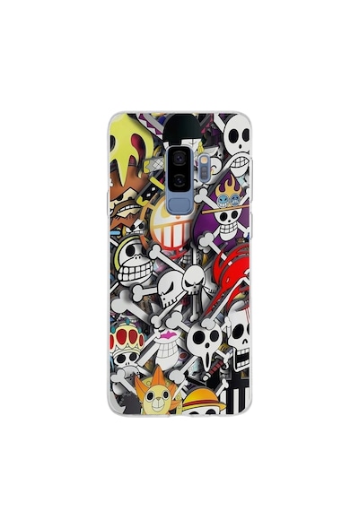 Samsung Galaxy Uyumlu S9 Plus Kapak Anime Tasarımlı Şeffaf Silikon Kılıf